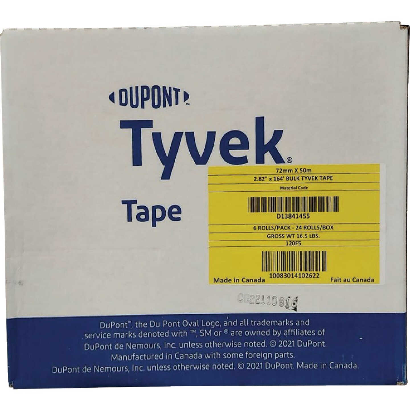 Dupont Tyvek 3 In. x 165 Ft. White Seaming Tape - Henery Hardware