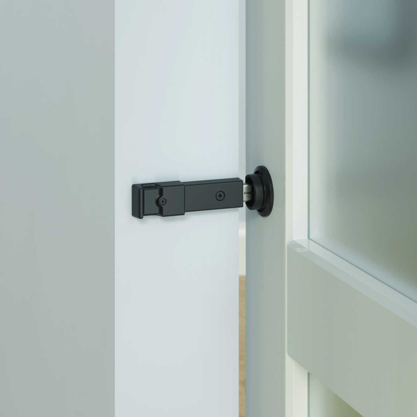 Hook Latch Barn Door Lock W/ Screws for Hardware Gate Closet