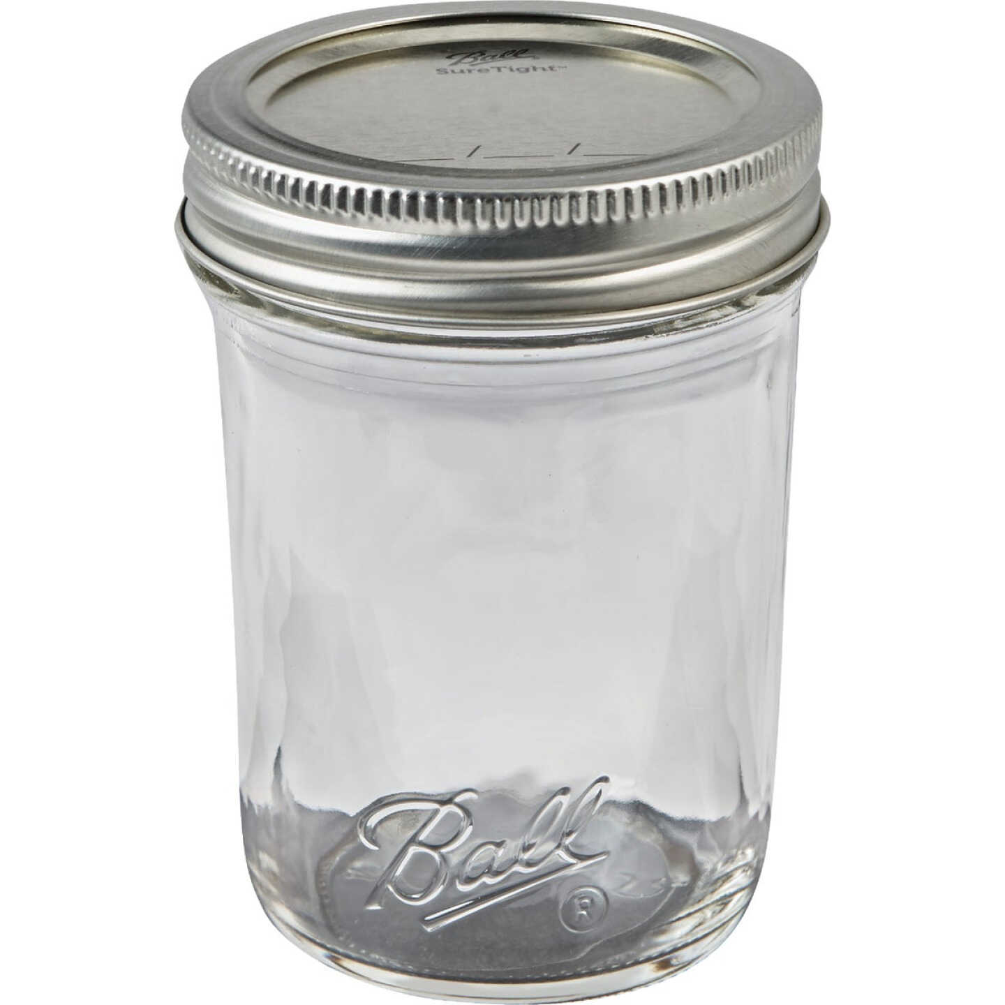 Ball 1/2 Pint Regular Mouth Smooth-Sided Silver Lid Canning Jar (12-Count)  - Henery Hardware