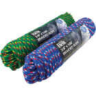 Do it Best 3/8 In. x 100 Ft. Assorted Colors Double Braided Polypropylene Packaged Rope Image 2